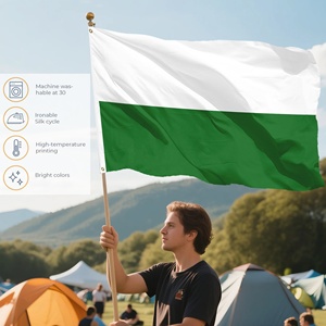 Bandera de Poliéster Personalizada de la Saxonia Alemana, 3x5 pies, Impresa Digitalmente, para Decoración de Festivales de Herencia - Product Image 5