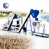 Ligne de production de granulés d'aliments pour volailles pour l'équipement moderne des fermes avicoles
