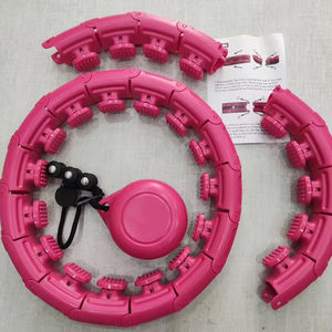 Hula <span class=keywords><strong>Hoop</strong></span> Intelligent Ajustable et Détachable avec Poids, Compteur Numérique, Fitness, pour Adultes, Perte de Poids - Product Image 1