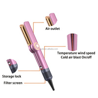 Vente chaude 2-en-1 Airstyler Titanium Wet & Dry Airflow Blower Dryer & Straightener avec 1 an de garantie