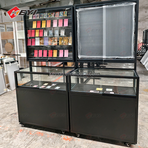 Tùy chỉnh kim loại trong suốt tầng thường vụ giao dịch thẻ hiển thị trường hợp hiện đại pokémoon thẻ thể thao thẻ hiển thị giới thiệu đứng - Product Image 6