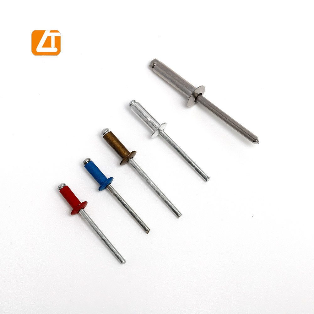 KEESIN Kit di 740 rivetti ciechi in alluminio in 15 misure, 6,4 mm/6 mm