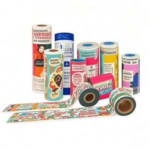 Rouleau de film plastique laminé de feuille d'aluminium personnalisée Film étirable pour l'emballage de sachets de café et de thé pour l'emballage du lait - Product Image 3