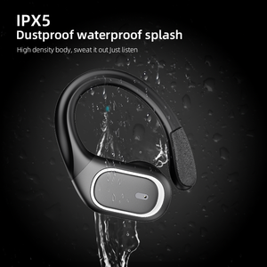 Auriculares Bluetooth Deportivos T16 con Gancho para la Oreja, para Correr y Ciclismo, Resistentes al Agua IPX5, con Conducción de Aire OWS, Micrófono Inalámbrico - Product Image 4