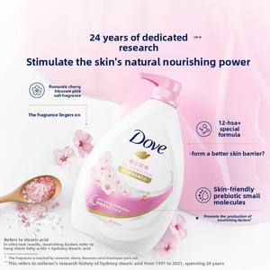 โดฟเจลอาบน้ำขนาด1กก. ให้ความชุ่มชื้นและบำรุงอย่างล้ำลึก24ชั่วโมง-ล้างออกได้ง่ายขวดรีไซเคิล - Product Image 4