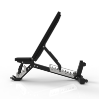 Haltères en métal réglables et banc de musculation incliné en acier, équipement de musculation à domicile, fonction pliable