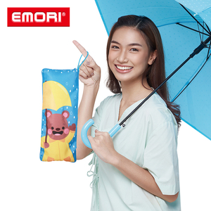 Funda de Paraguas Manual Portátil, Linda y Ecológica, Bolsa de Almacenamiento Plegable de Microfibra para Días Lluviosos y Nevados - Product Image 6