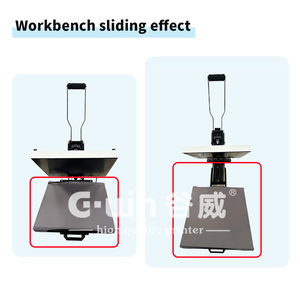 Máquina de prensado térmico para impresión de camisetas, tamaño 38*38 cm, para pequeños negocios. - Product Image 5