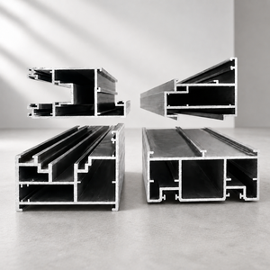 Perfiles de Puerta de Aluminio Personalizados OEM ODM, Perfiles de Aleación de Aluminio Extruido de Precisión para Puertas Interiores y Exteriores - Product Image 6
