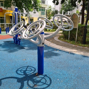 Pour certifié trois positions en acier galvanisé Durable équipement <span class=keywords><strong>de</strong></span> gymnastique écologique entraînement en plein air bras dos tonifiant <span class=keywords><strong>Street</strong></span> Fitness - Product Image 3