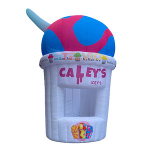 Коммерческая надувная подставка для мороженого, палатка, палатка для еды, киоск для мороженого, киоск для наружного продвижения - Product Image 4