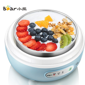 Máquina para Hacer Yogur Eléctrica Bear SNJ-C10H1 500-1000ml, Fermentador Automático Inteligente para el Hogar, Sin Cerámica - Product Image 1