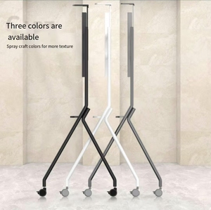 Chariot TV mobile Kelmy Triple Stability Iron |   Compatible VESA 940x600 pour écrans de 55 à 100 pouces |   Conception à double crochet certifiée CE pour usage professionnel/pédagogique - Product Image 5