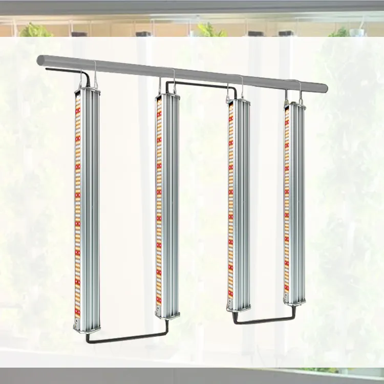 Ppfd alta potência hidroponia interior tira bar lâmpada crescimento da planta espectro completo levou crescer luzes