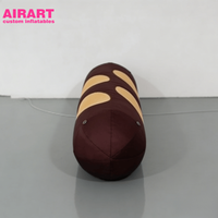 Baguette gonflable pour promotion en centre commercial, ballon publicitaire gonflable personnalisé en forme de baguette pour accessoires de scène