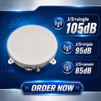 Antenne GNSS anti-brouillage JT SJAJ-8-B1-3 avec triple brouilleur 95 dB et double brouilleur 95 dB, support de base 3 bandes