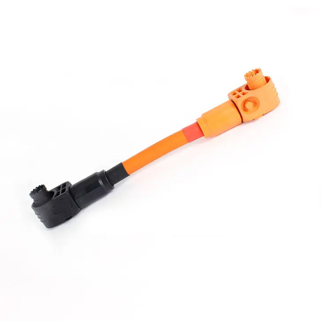 IP67 Waterproof High Voltage 1500V 300A High Current Power Cable Energy Storage Battery Connector Wiring Harness for Vehicles