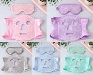 Cooling Ice Face Eye Mask Set Reduzindo círculos escuros Inchado frio quente máscara de olho Ice Face Mask Set Eye <span class=keywords><strong>Compress</strong></span> Cuidados com a pele Presentes - Product Image 6