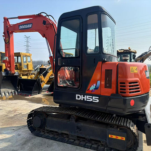 Mini-excavatrice Doosan DH55 d'<span class=keywords><strong>occasion</strong></span> à faible consommation de carburant, économique, très demandée, avec livraison rapide - Product Image 4