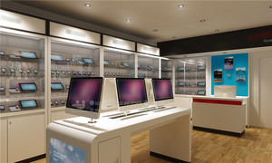 Espositori per Negozi di Telefonia, Decorazioni per Officine di Riparazione Cellulari, Vetrine per Negozi di Telefonia, Design Personalizzato per Negozi di Accessori Mobili - Product Image 3