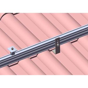 Système de montage de panneaux solaires en acier inoxydable de qualité supérieure <span class=keywords><strong>Crochet</strong></span> de toit réglable pour toits de tuiles anodisé Montage de qualité supérieure | Signe d'art - Product Image 3