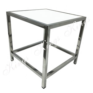 Noleggio eventi tavolino <span class=keywords><strong>in</strong></span> <span class=keywords><strong>Plexiglass</strong></span> <span class=keywords><strong>in</strong></span> acciaio inossidabile - Product Image 1