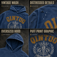 Sweat-shirt à capuche court pour homme avec logo personnalisé, 100 % coton, couleur unie, impression DTG ODM, coupe classique, coupe ample, streetwear