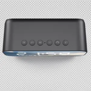 AFK Wecker Tragbare Bluetooth-Lautsprecher mit drahtlosem FM-Radio-Laptop-Lautsprecher