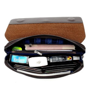 <span class=keywords><strong>Sachi</strong></span> Kangaroo Nuevo Bolso de Mano para Hombre, Estilo Casual y Moderno, Anti-Robo, con Cierre de Cremallera de PU, Unisex, Envío Directo - Product Image 5