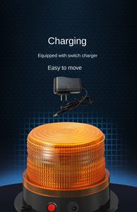 Lampe stroboscopique d'urgence rotative pour voiture, indication de la circulation, lampe flash LED orange bleu rouge, ampoules d'avertissement de voiture - Product Image 3