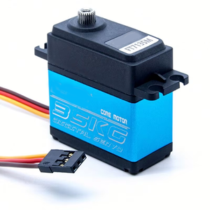 HANHAI FT7135R 35kg.cm High-Speed 360 Degree Continuous Rotation Servo 25T Steel Gear Customizable RC 25T Servo Arm Motors Types - Product Image 1