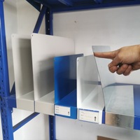 Étagères XDH, panneaux de séparation en acier, design moderne, utilisation en entrepôt multifonctionnelle, capacité de 1500 kg, empilables