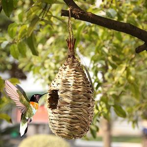 Confezione da 2 Nidi per Uccelli in Erba, Case e Arredi per Animali Domestici - Product Image 1