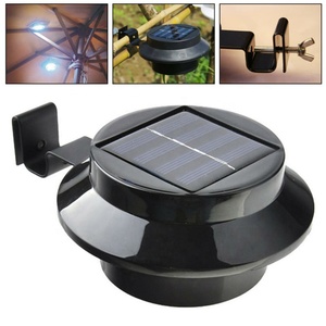 Waterproof Outdoor Solar Powered Security Wall Lamp 3 LED Solar Fence Garden Yard Roof Tree <strong>Gutter</strong> <strong>Light</strong> - Product Image 6