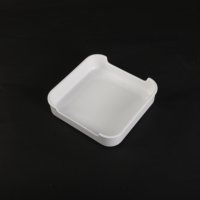 Vente flash Assiettes en mélamine incassable pour shabu-shabu et barbecue, style thaïlandais, empilables, forme carrée de 5,4 pouces, assiettes à apéritif en mélamine