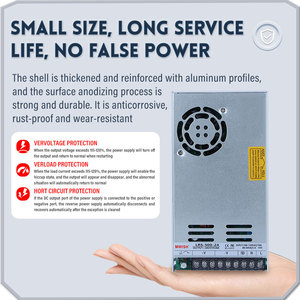 MWISH LRS-600-36 LED 드라이버 17A 36V 600W LED SMPS 스위칭 전원 공급 장치 - Product Image 5