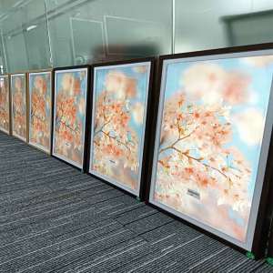 Android/Linux cửa sổ 27-inch trong nhà <span class=keywords><strong>LCD</strong></span> kỹ thuật số biển Màn hình quảng cáo cho các cửa hàng bán lẻ & trung tâm mua sắm 1 năm bảo hành - Product Image 2