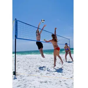 Volleyball Net Outdoor Portable Adjustable Volleyball Net Set Best Pool Beach Volleyball Net