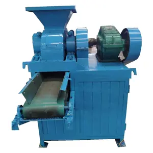 E.P China Supplier Professional Hot Sale Automatic Widely Used BBQ Pillow Egg Oval Shape Roll Charcoal Briquette Making Machine