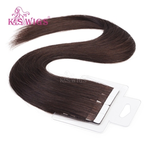 K.SWIGS Extensions de cheveux invisibles sans couture de 22 pouces, cheveux humains 100% Remy chinois, double épaisseur, lisses et soyeux, durables - Product Image 3