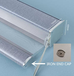 รางอลูมิเนียมคุณภาพสูงสำหรับ<span class=keywords><strong>ม่าน</strong></span><span class=keywords><strong>หน้าต่าง</strong></span>แบบม้วน - Product Image 5