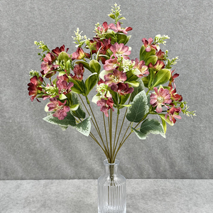 <span class=keywords><strong>Violeta</strong></span> Artificial de Alta Calidad en Oferta, 13 Ramas, 39 Cabezas, para Decoración de Fiestas y Bodas - Product Image 1