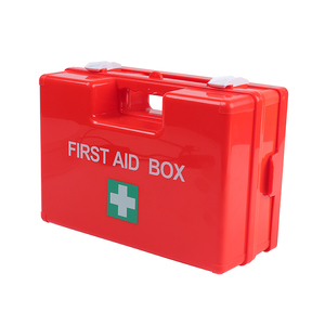 ABS Wandmontierte Notfall-Erste-Hilfe-Box <span class=keywords><strong>DIN13157</strong></span> Angepasstes Überlebens-Trauma-Medizin-Aufbewahrungsset für Auto Büro Fabrik - Product Image 3