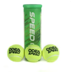 ODEA Sports 57% ウール織りフェルトSPEED OPEN ITF承認PETはカスタム加圧卸売テニスボールを梱包できます