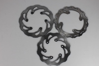 Roues de moto haute performance, accessoires pour moto tout-terrain, disque de frein en acier de 240 mm pour Supermoto CRF125 250 300 450
