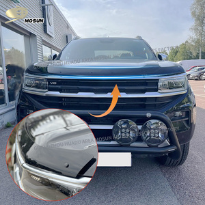 Protector de Capó para <span class=keywords><strong>Volkswagen</strong></span> <span class=keywords><strong>Amarok</strong></span> <span class=keywords><strong>2022</strong></span> 2023 2024, Protector de Capó Delantero, Deflector de Insectos - Product Image 4