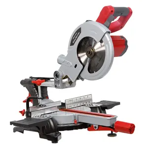 1500W mitre saw machine high quality electric sliding mitre saw with upper table machine