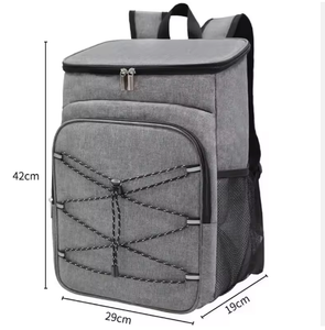 Outdoor Activities Use Leak-proof Oxford Insulated with Zipper Closure 25L 7-Inch <b>Cooler</b> <b>Backpack</b> - Product Image 1