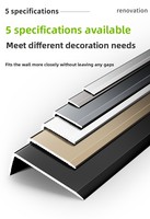 Profilé de plinthe en aluminium LED encastré minimaliste, canal lumineux dissimulé pour éclairage d'ambiance intérieur