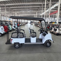 Vehículo Eléctrico de Cuatro Ruedas en 2025 Utilizado por Adultos, Scooter Eléctrico, Triciclo de 4 Ruedas, Mini Carrito de Golf